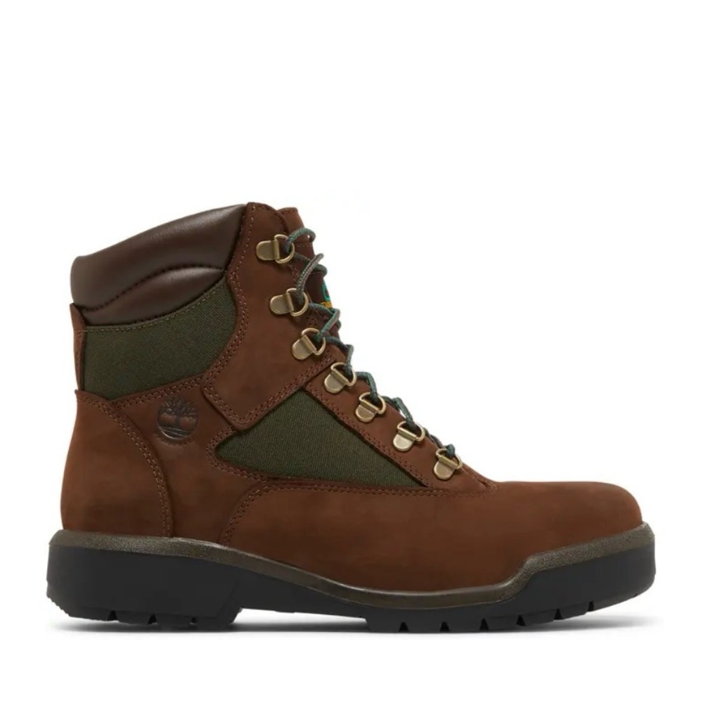 Timberland Men's Brown and Olive Boots